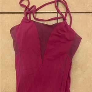 Lululemon ballerina style workout top